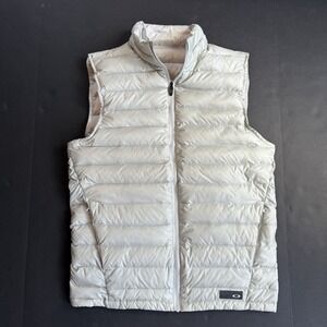 Oakley Icon Quilted Down Vest Men S Puffer Lightweight Zip Up Sleeveless Jacket